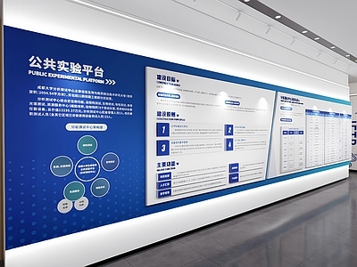 现代其他文化空间 展板 文化墙 文化展墙 文化走廊 科技
