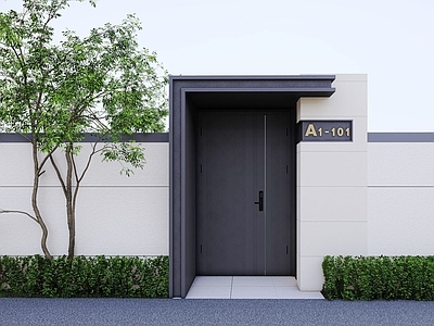 现代新中式庭院门 现代铁艺庭院门 新中式庭院门斗 庭院铁艺入户门