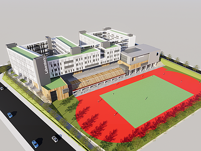 现代学校建筑 中学