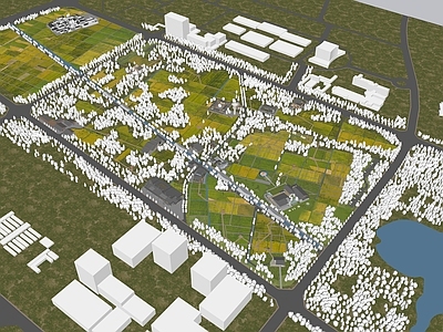 现代乡村公园 双流公园八亩地 花田塔亭 休闲平台 打卡露营 研学基地景观构筑
