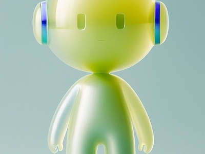 现代极简艺术装置 未来科幻机器人 赛博朋克机器人 家庭智能机器人 网红店互动机器人