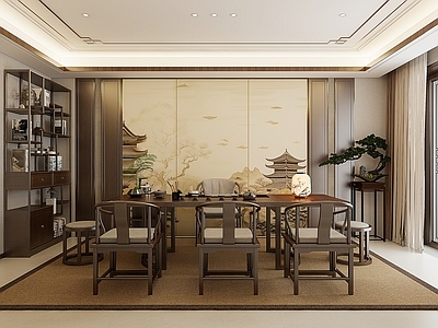 新中式茶室 会所茶室