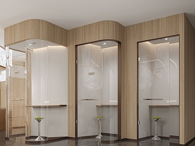 现代其他公共空间 电话间 电话亭 静音仓