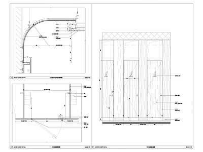 现代极简公共卫生间 公共卫生间隔断 小便斗详图 商场卫生间 学校卫生间 办公室卫生间 施工图