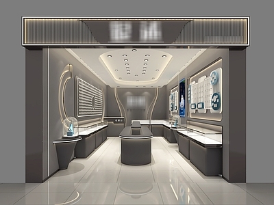 现代珠宝店 银饰 饰品店