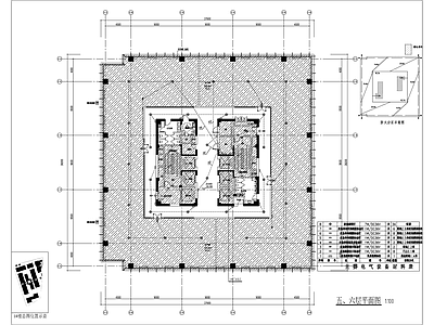 现代其他工装空间 产业办公用房 施工图