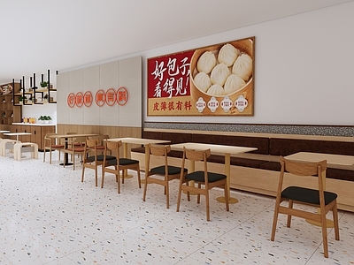 现代面馆 餐饮家具 餐饮空间家具 餐饮空间 餐饮室内 餐饮