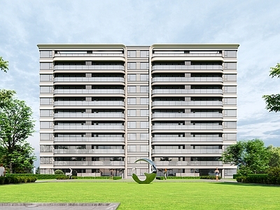 现代多层住宅 洋房