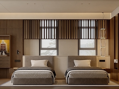 现代酒店客房 酒店客房