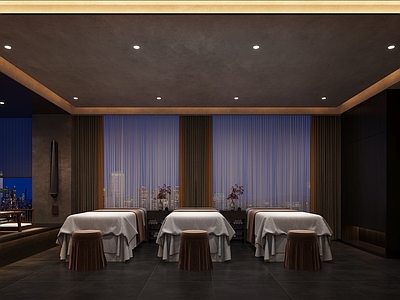 新中式足浴店 足浴包间