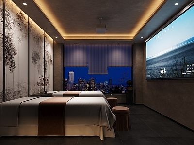 新中式足浴店 新中式足浴包间