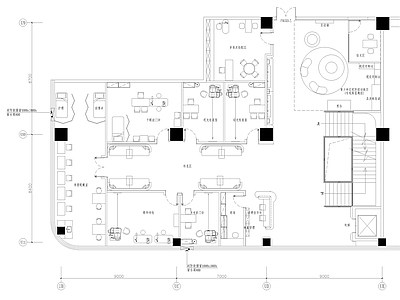 现代眼镜店 现代眼镜店 施工图