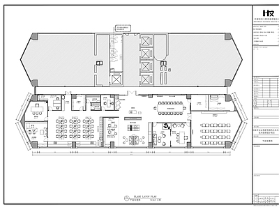 其他办公空间 证券公司 办公室 施工图