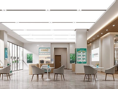 现代银行 农业银行 银行大厅 农业银行大厅 中国农业银行