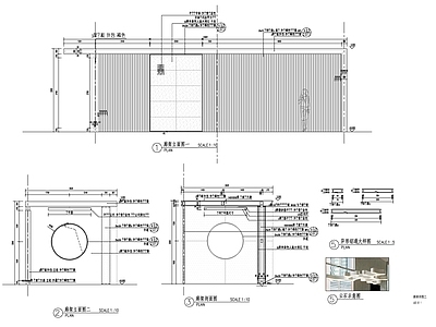 现代廊架 廊架详图 施工图