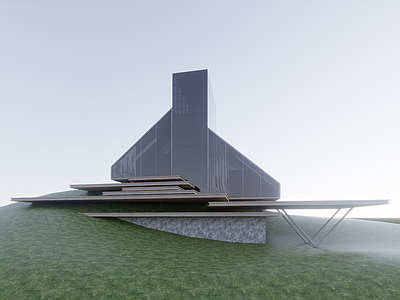 现代其他景观小建筑 树屋
