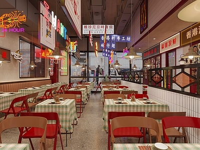 现代茶餐厅 茶餐厅