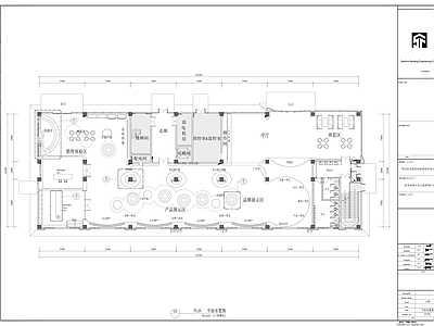 科技展厅 展厅 科技展厅 企业展厅 施工图