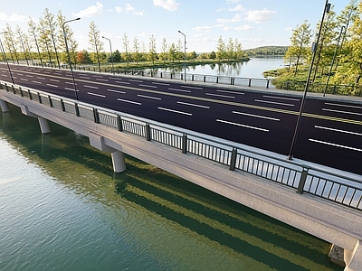 现代景观桥 市政桥 公路桥 跨河大桥 城市大桥 桥梁