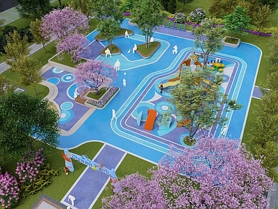 现代儿童游乐空间 现代儿童活动区 现代儿童游乐空间 现代儿童主题乐园