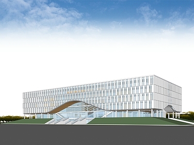 现代展览馆建筑 现代展览馆