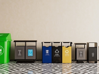其他公用器材 垃圾桶