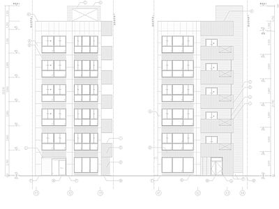 现代其他商业建筑 高层住宅 高层建筑 高层写字楼 施工图
