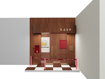 现代工业其他展厅 ip 礼品店 复古 混搭 创意展厅