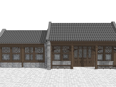 中式古建筑 中式古建筑 中式民房