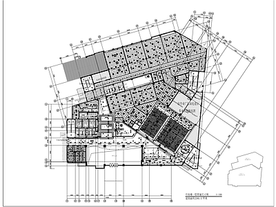 现代医院 医疗建筑 装修改造 施工图