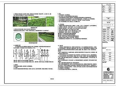 现代设计说明 公园专用设计说明 施工图