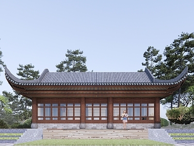 中式古建筑 古建筑