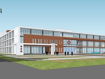 现代医院建筑 医院建筑 医院规划 中型医院