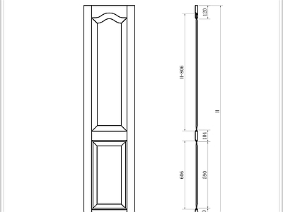柜体节点 柜门 玻璃柜门 实木柜门 柜门线条节点图 施工图
