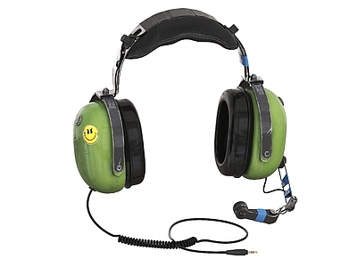 其他电器 耳机 飞行员耳机 耳麦 飞行员耳 麦克风麦 飞行员麦克风