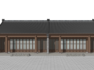 中式古建筑 中式古建筑 中式民房