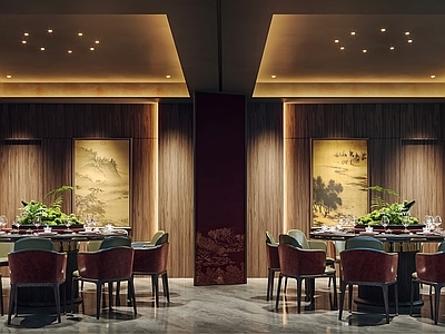 新中式中餐厅 宋氏包厢 宋氏餐厅 中式包间 餐饮包厢