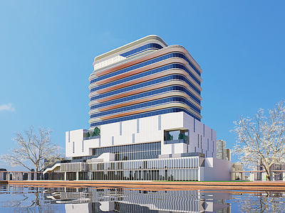 现代酒店建筑 高层酒店建筑