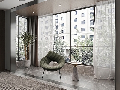 现代阳台 生活阳台 休闲阳台