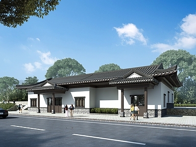 中式古建 中式驿站