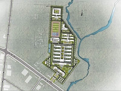 现代其他建筑 监狱 监管中心总图 施工图