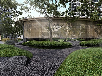 现代商业综合体景观 大区商业景观