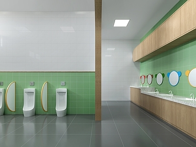 现代幼儿园 幼儿园 幼儿园卫生间