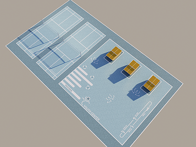 其他运动器材 羽毛球场 乒乓球台 运动空间 EPDM铺装