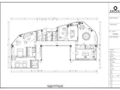 现代会所 私人会所 会所平面图 施工图
