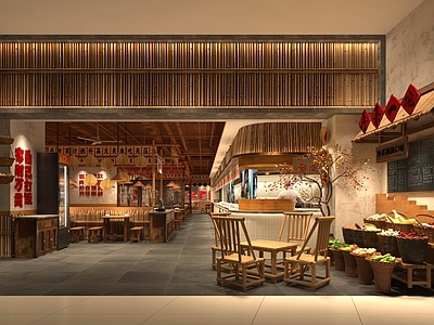 工业中餐厅 市井风中餐厅