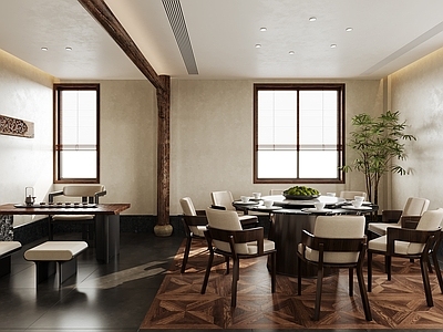 新中式茶餐厅 新中式包厢