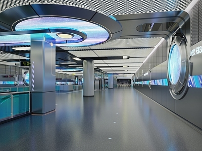 现代其他公共空间 地铁空间设计 地铁设计 公共空间