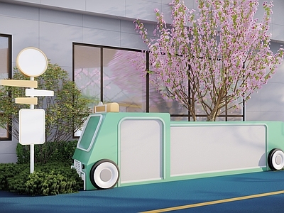 现代教育校园景观 幼儿园储物柜 储物柜 创意储物柜 卡通车储物柜