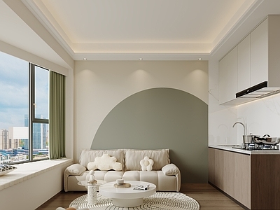 现代公寓 一字型公寓